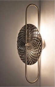 Kovové nástenné svietidlo v striebornej farbe Silvery – Mauro Ferretti