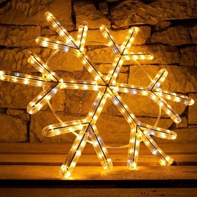 DECOLED LED svetlo VI, závesné, priemer 60 cm, teplá biela, IP67