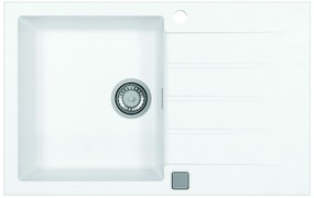 ALVEUS CZ CADIT 20 bílý 11 + pop up sifon 790x500x198 mm