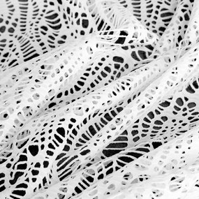 ZÁCLONA NA KRÚŽKOCH MONI 140X250 CM BIELA