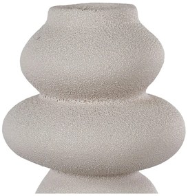 Krémová váza z kameniny (výška 26,5 cm) – House Nordic