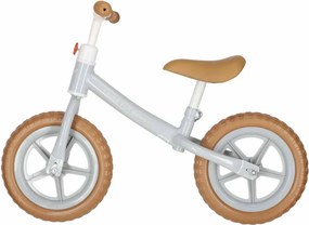 KIK Trike Fix Balance odrážadlo s košíkom, hnedé