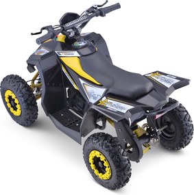 Ramiz Štvorkolka na batérie HIPERFECT žltá 35km/h + 1000W motor + Nafukovacie kolesá + Nastavenie sedadla