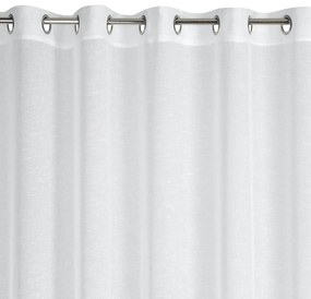 ZÁCLONA NA KRÚŽKOCH LEXY 300X250 CM BIELA
