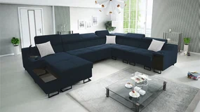 Rohová sedačka Paseora VIII, Strana: pravá, Farba poťahu: Uttario Velvet 2967 + Uttario Velvet 2967 + Uttario Velvet 2973