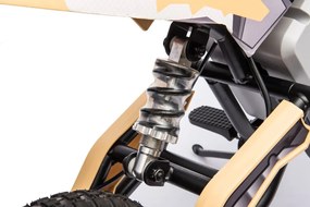 LEAN CARS Dobíjací Crossbike A9901 Khaki 36V