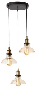 Redo 01-1004 - Luster na lanku SAVILLE 3xE27/42W/230V