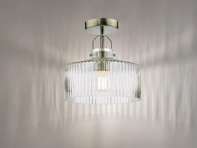 Där Lighting LEN4846 - Prisadený luster LENKA 1xE27/60W/230V matný chróm