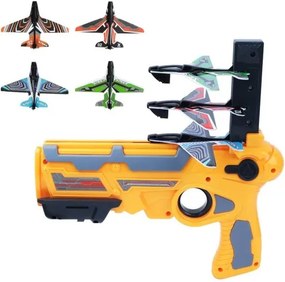 Jokomisiada Vystreľovacia pištoľ na lietadlá - oranžová