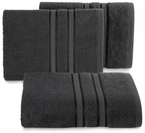 BAMBUSOVÝ UTERÁK MILA14 50X90 CM GRAFITOVÁ