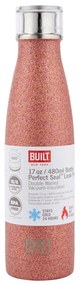 Kitchen Craft Termoska Built Rose Gold Glitter 500 ml