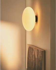 Biele/v striebornej farbe nástenné svietidlo ø 26 cm Bamila – Kave Home