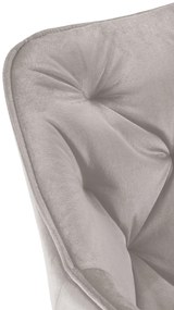 Stolička Tanna - zamat - Sivá