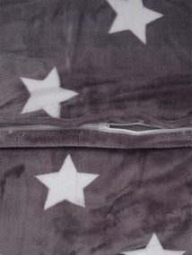 Francúzske obliečky mikroplyš Exclusive – Stars grey
