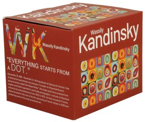 Porcelánový hrnček Kandinskij Squares 430 ml