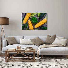 Obraz zeleniny (90x60 cm)