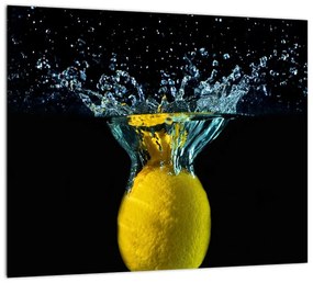 Obraz citrónu vo vode