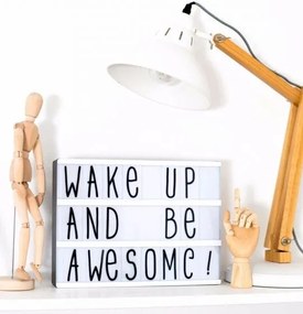 Sada písmen Lightbox - Ručne kreslené