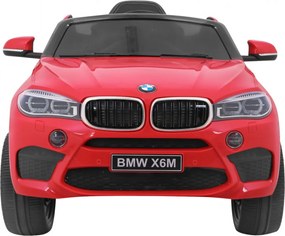 Ramiz Detské elektrické autíčko BMW X6M - červené SUV + diaľkové ovládanie