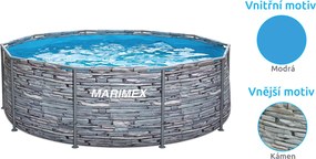 Marimex | Bazén Marimex Florida 3,05x0,91 m bez príslušenstva - motív KAMEŇ | 10340245
