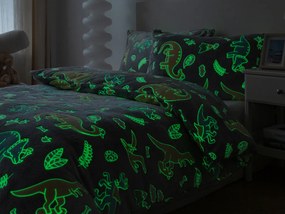 XPOSE® Mikroplyšové obliečky DINOSAURY Exclusive (svietiaci efekt)