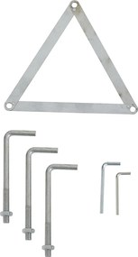 Klasická vonkajšia stojaca lampa čierna s opálovým sklom 140 cm IP44 - Champs