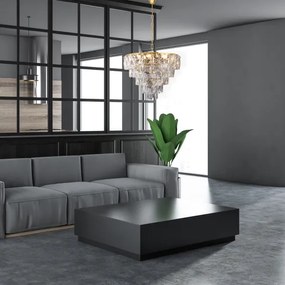 Krištáľový luster na reťazi CHELSEA 6xE14/40W/230V