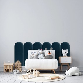 Zástena za gauč - Oblúk - 30x80cm Farba: Námornícka modrá, Rozmer: 30x80