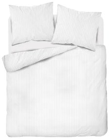 Bavlnená damašková posteľná bielizeň PURE, biela 220x200 cm