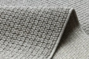 Metrážny koberec CASABLANCA LOOP svetlosivý