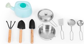 Detská kuchynka ECOTOYS z jedľového dreva