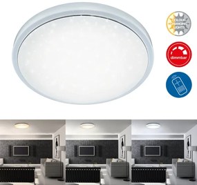 Brilo - LED Stmievateľné stropné svietidlo STARRY SKY LED/18W/230V 3000-6500K + DO