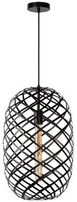 Lucide 21417/32/30 - Luster na lanku WOLFRAM 1xE27/60W/230V čierna