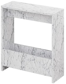 Odkladací stolík Houseland Simpi mramor Carrara