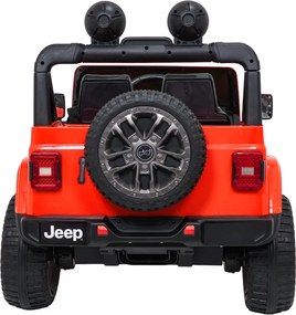 Elektrické autíčko Jeep Wrangler Rubicon LIFT oranžové