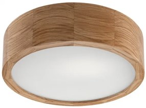 RUEL Stropné moderné osvetlenie, 1xE27, 60W, 27cm, okrúhle, hnedé