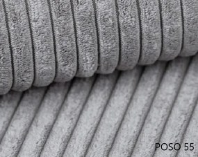 Rohová sedačka Baria (L) (svetlosivá). Akcia -20%. Vlastná spoľahlivá doprava až k Vám domov. 1133097