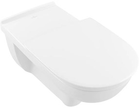 VILLEROY &amp; BOCH ViCare závesné WC s hlbokým splachovaním bez vnútorného okraja, 360 x 700 mm, biela alpská, s povrchom CeramicPlus, 4601R0R1