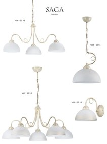 Jupiter 1487 - Luster na reťazi SAGA 5xE27/60W/230V