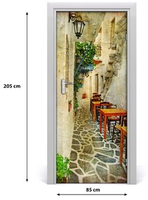 Fototapeta samolepiace na dvere Grécke krčmy 85x205 cm