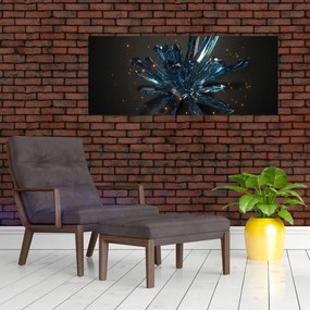 Obraz kryštálu (120x50 cm)