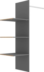 XXXLutz VNÚTORNÉ ČLENENIE, sivá, 48/159/42 cm Xora - Skrine - 000834013414