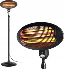 Žiarič Terasový 2000W Bauerkraft Ohrievač Balkon Patio