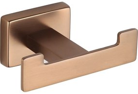 Mexen Arno, dvojitý háčik na uterák, medená matná, 7020735-65