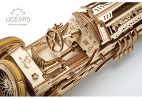 Ugears - 3D drevenené mechanické puzzle U9 Auto Grand Prix