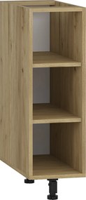 Spodná otvorená kuchynská skrinka VITO - 25x82x52 cm - dub craft