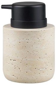 Béžový kamenný dávkovač mydla 250 ml Travertine – Mette Ditmer Denmark