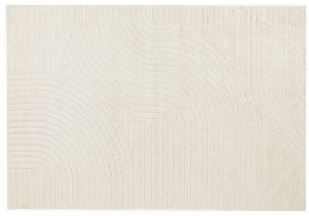 Vlnený koberec 160 x 230 cm béžový DAGARI Beliani
