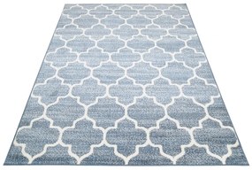 Kusový koberec PP Avera modrosivý 160x229cm