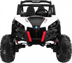 Ramiz Detský kočík SuperStar biely + pohon 4x4 + diaľkové ovládanie + batožinový priestor + MP3 LED + zámok dverí